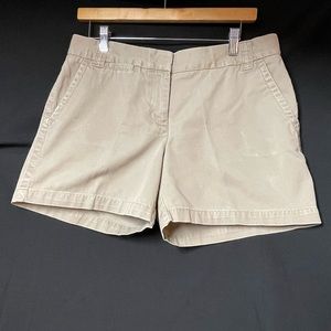J. Crew City Fit Chino Shorts